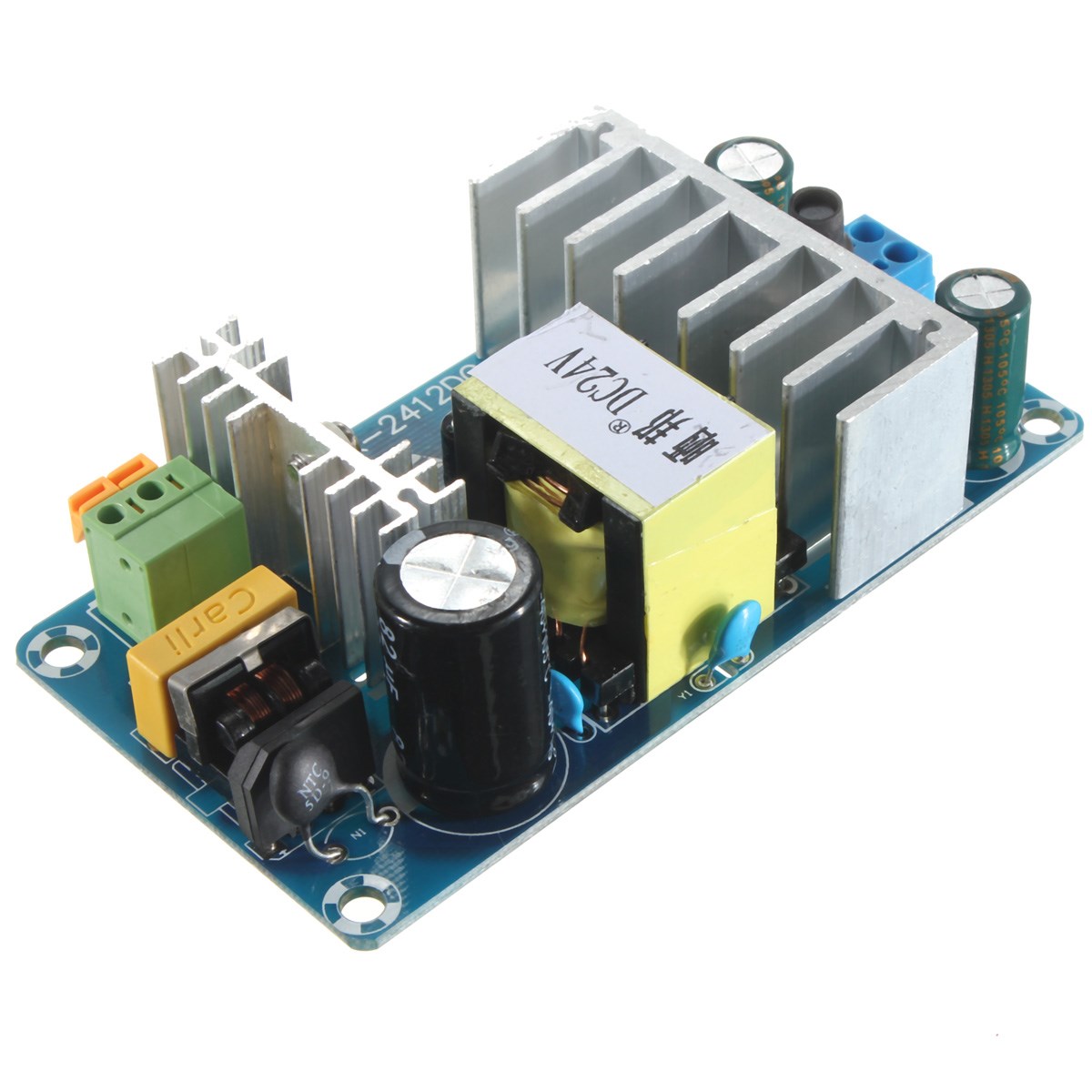 AC 100-240V a DC 24V 4A-6A Modulo di alimentazione switching ad alta potenza stabile Modulo di alimentazione industriale AC-DC Transformer AC 100-240V a DC 24V 4A-6A Modulo di alimentazione switching ad alta potenza stabile Modulo di alimentazione industriale AC-DC Transformer