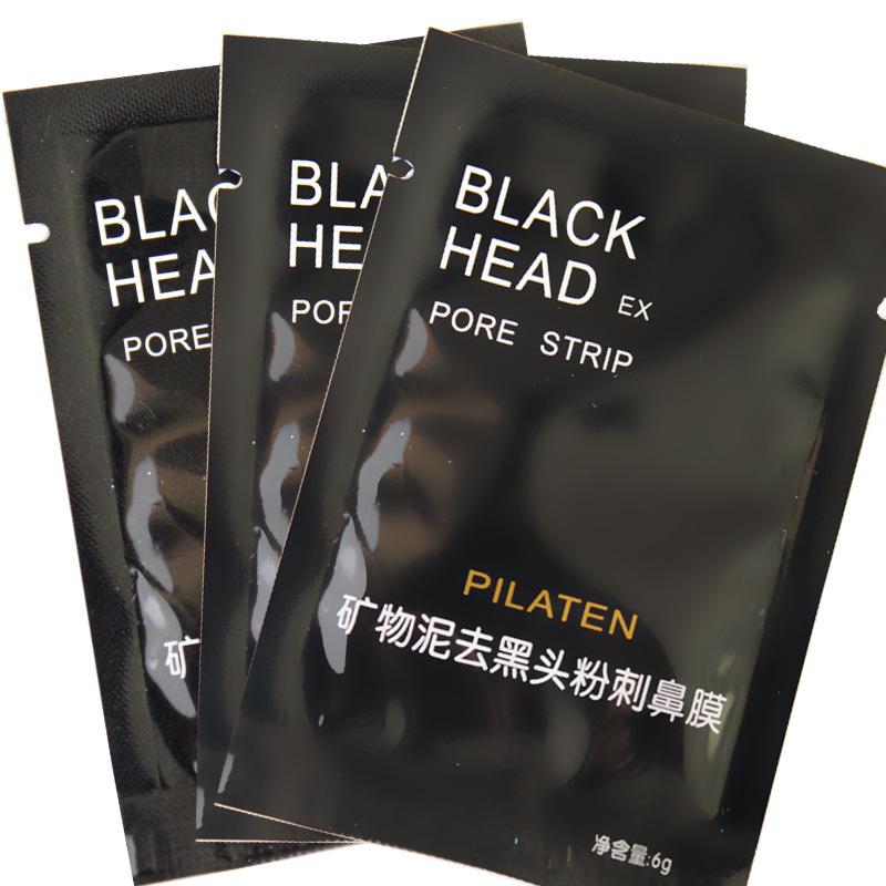PILATEN Suction Black Mask Face Care Mask Deep Cleaning Tearing Style Pore Strip Deep Cleansing Nose Acne Blackhead Facial Mask 3000pcs-image-395872848