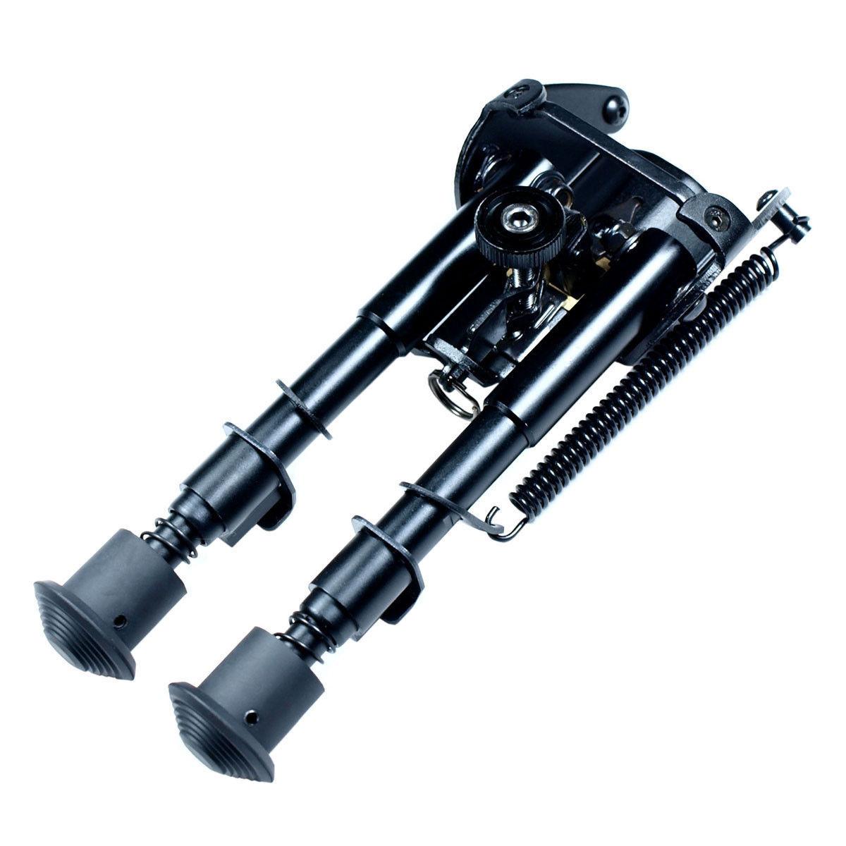 

6" To 9" Adjustable Spring Return Sniper Hunting Rifle Bipod Sling Swivel Mount