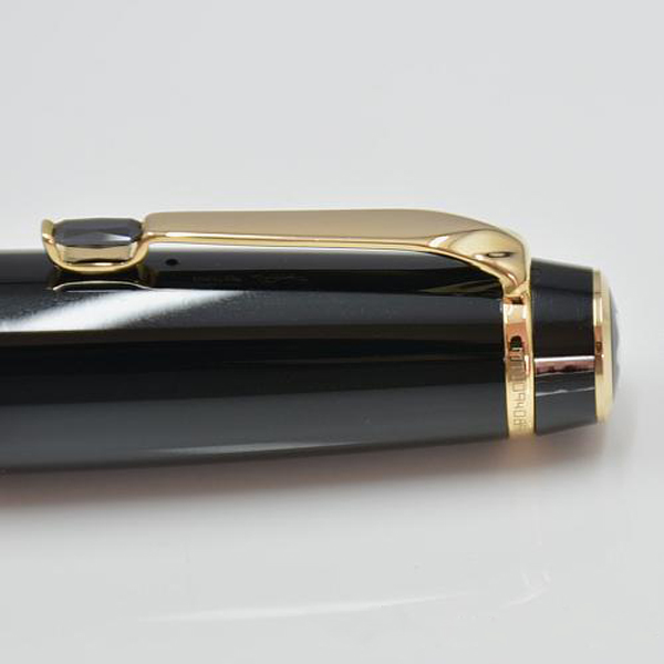 

Gift black resin Roller ball pen Elegant and feminine fashion pen with random diamond ballpoint pen, As pic show