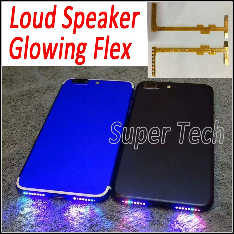 

For iPhone7 Smart Phone Music Lamp Glowing Flex Make Your Phone Speaker Shinning DIY Glowing Flex for iPhone 7 7Plus 6 6S Plus