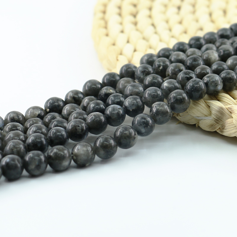 15/" Natural Labradorite Gemstone Round Loose Beads Jewelry Makings Carft 4-10mm