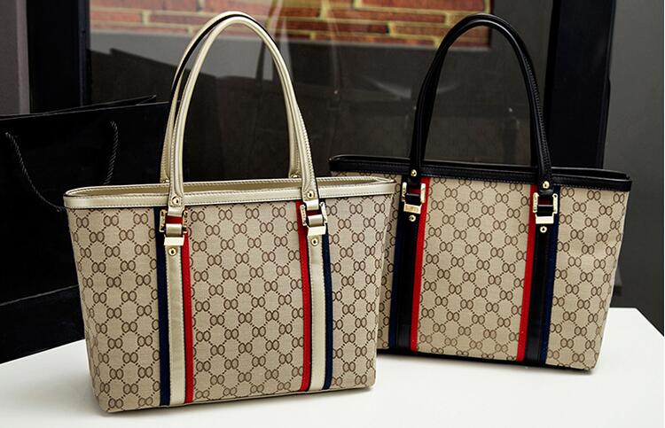 

Women Fashion casual Tote bag Canvas Nylon Big Womens Shopping handbag Cross Body Shoulder Bags Totes Luxury High-capacity Q001, Random selection