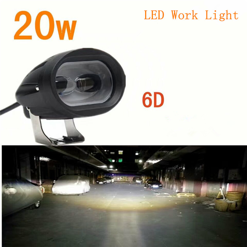 Le plus récent 20W 1800lm CREE LED barres lumineuses Spot Light Combo Light Car LED Lampe de travail pour Offroad Truck SUV Tracteur 4WD Bateau