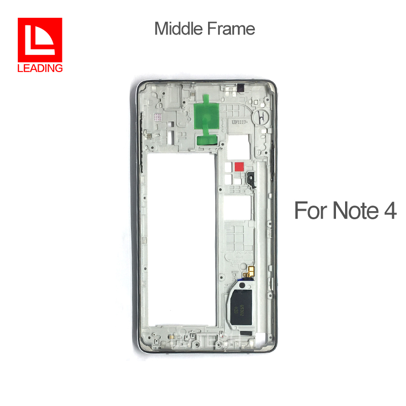 

For Samsung Galaxy Note 4 N9100 N910F N910V N9108V N910C Chassis Plate Middle Frame Bezel Housing Replacement Parts Free Shipping