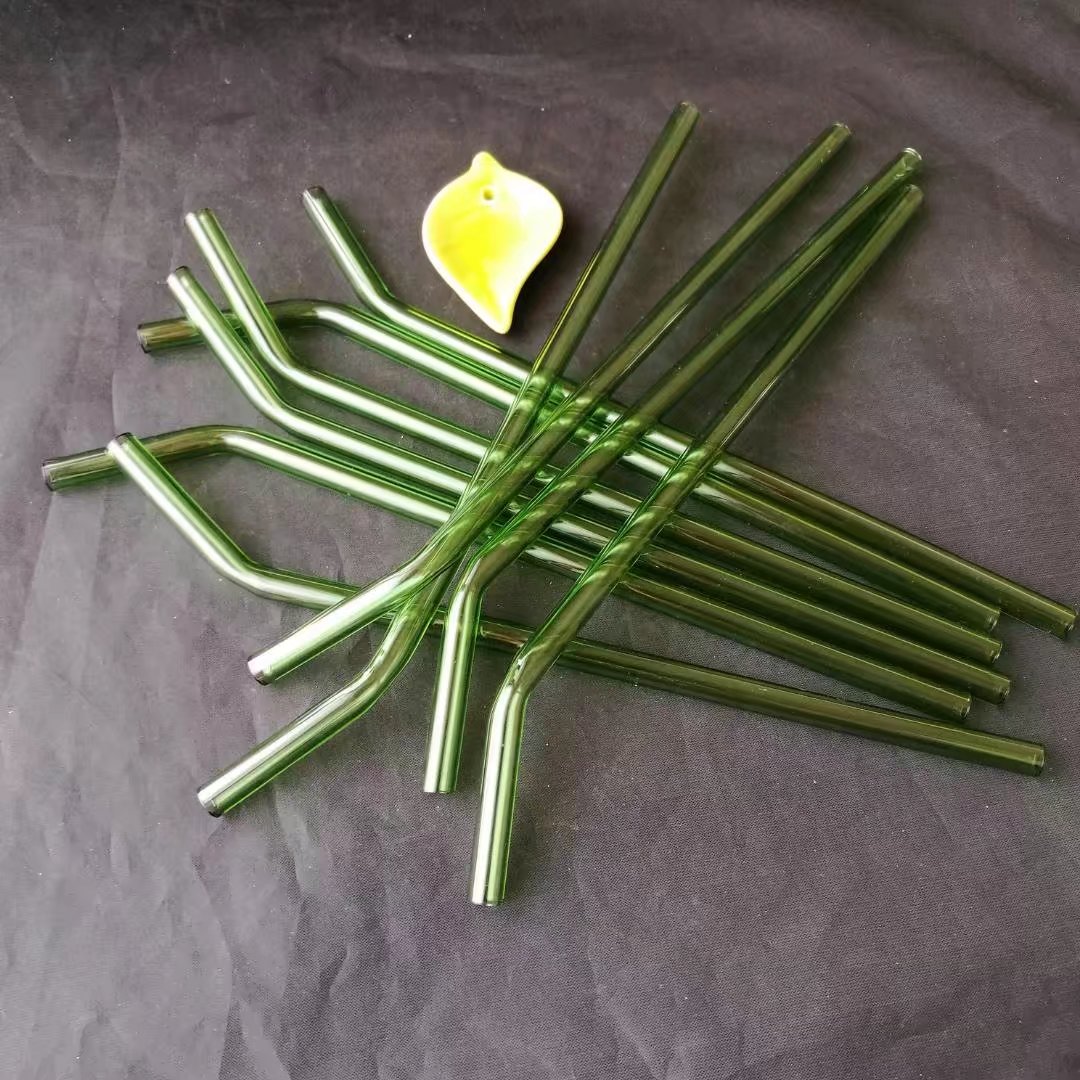 

New long curved straw Â , Wholesale glass bongs, glass hookah, smoke pipe accessories