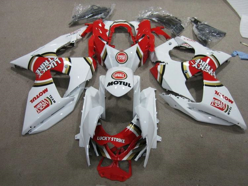 

Injection molding top selling fairing kit for Suzuki GSXR1000 09 10 11-15 red white fairings set GSXR1000 2009-2015 OT26, Same as picture