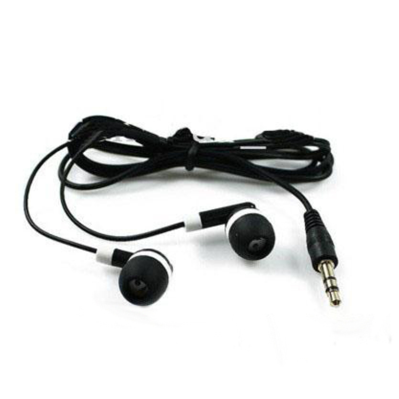 

Wholesale - New Universal Black Headphone 3.5mm Earbud Earphone For MP3 Mp4 PSP Players free ship, Mixed color