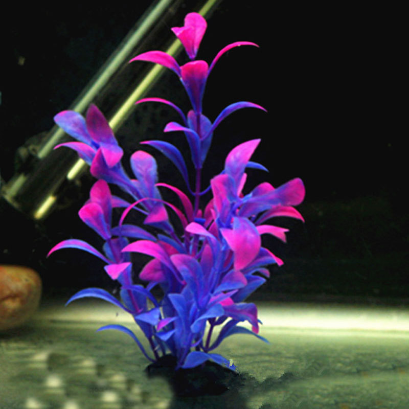 

Mix styles manufacturer aquarium accessories platic simulation aquatic plants for fish turtle decoration landscape tree