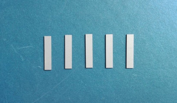 

Piezoelectric Ceramics Plate 20*4*0.5mm- PZT4 Piezoelectric Ultrasonic Transmitter PZT Sheet Piezo Ceramic Element Accessory