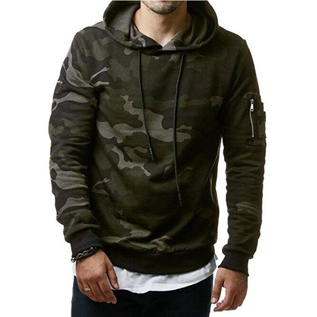 Mens Hoodies and Sweatshirts Zipper Hooded Sweatshirts Male Clothing Fashion Military Hoody For Men Printed Hoodies 3XL