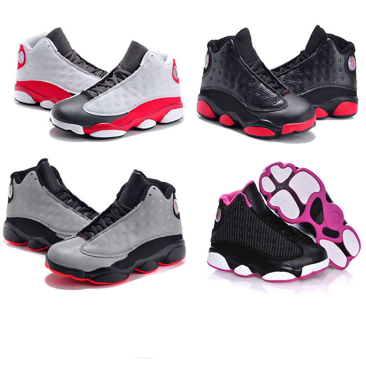 2018 13 Enfants Chaussures De Basket-ball enfants 13s Haute Qualité Chaussures De Sport Jeunesse Garçon Fille Baskets De Basket-ball À Vendre EU2