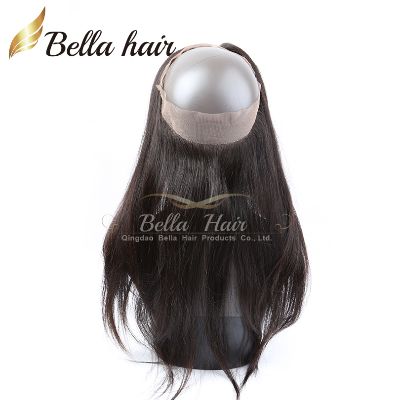 

sale 360 lace frontal closure straight brazilian malaysian virgin human hair natural color can be dyed top grade frontals julienchina 1022inch long