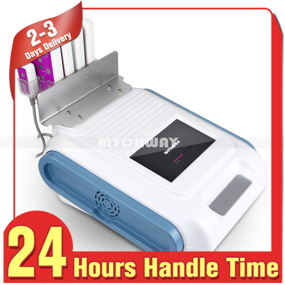 

Latest Style 160mw Diode Laser LLLT Slimming Fat Burning Cellulite Removal Body Sculpture Beauty Machine with 6 Pads