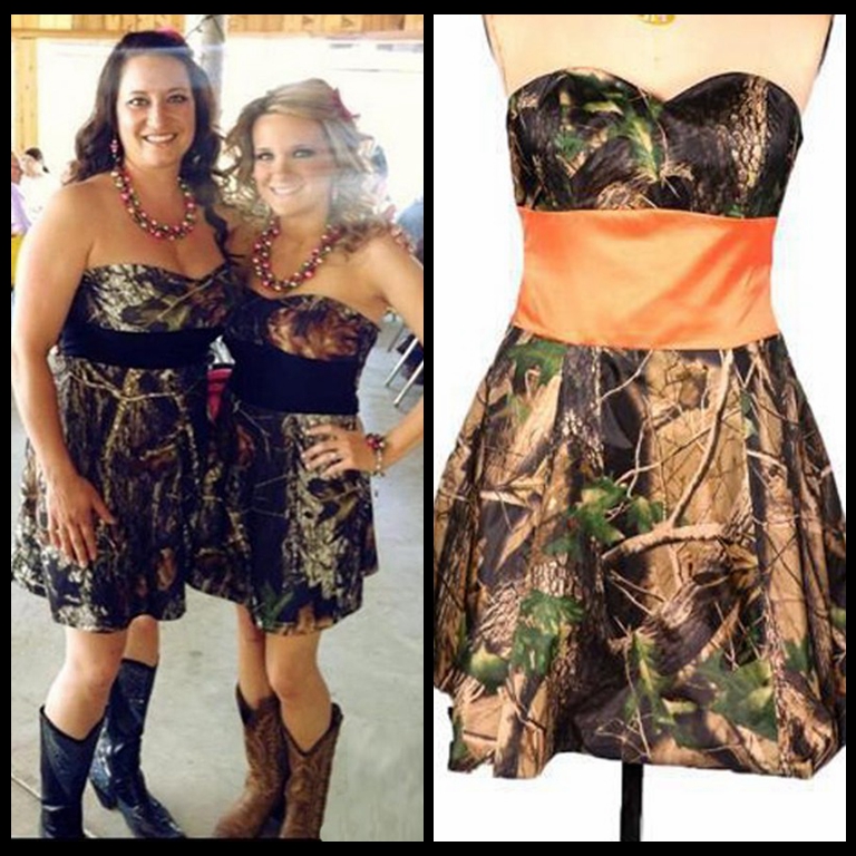 

2017 Leaves Camo Short Prom Dresses Sweetheart Prom Gowns Fast Shipping Evening Party Formal Gowns, Dark navy