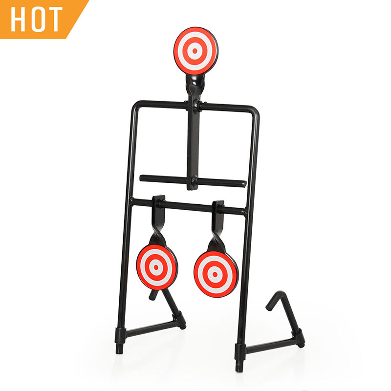 

Shooting Target Practicing Rotating Target For Airsoft Black Color Hunting Accessories Shooting Target For CS Wargame CL36-0006