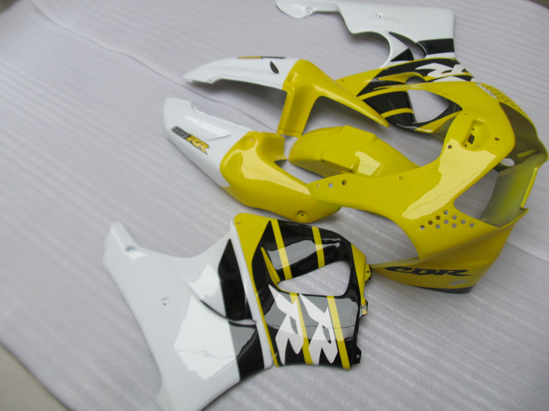 

New hot body parts fairing kit for Honda CBR919RR 98 99 yellow white black fairings set CBR 900RR 1998 1999 OT26, Same as picture