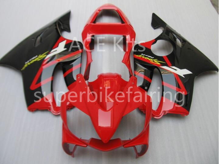 

3 free gifts For Honda CBR600F4i 01 02 03 CBR 600F4i CBR600 2001 2002 2003 ABS Motorcycle fairing Red Black AA47