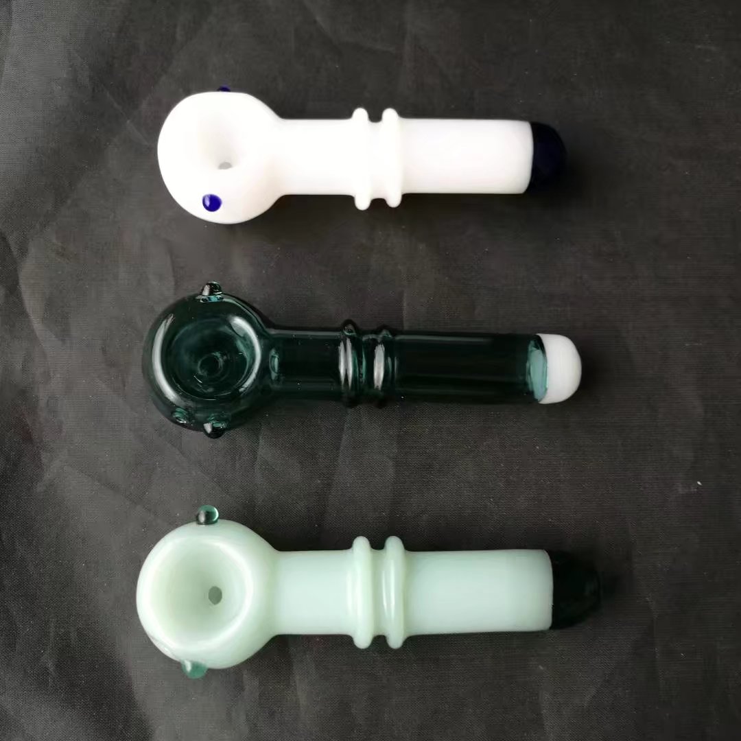 

Color multi-round pipe glass bongs accessories Â , Glass Smoking Pipes colorful mini multi-colors Hand Pipes Best Spoon glas