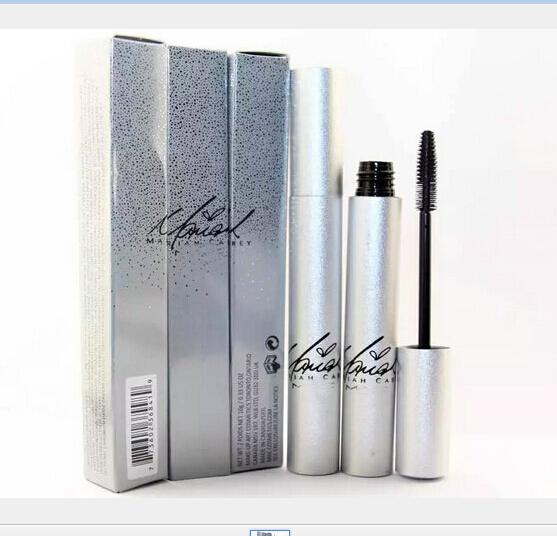 

Free Shipping 2018 New Makeup Lips Silver Box Lash Mascara Waterproof Mascara With The Box!Black(12pcs/lot)