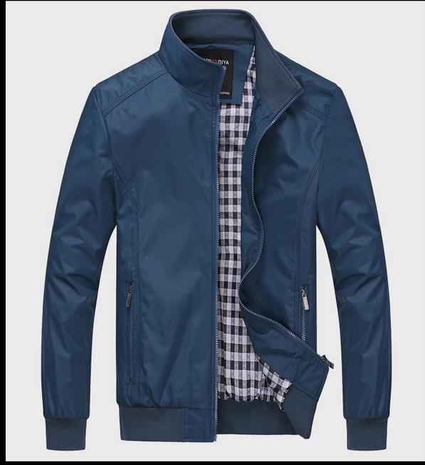 new Men's coat style Jacket Coat Men Wear Autumn Jackets Clothing Dress High quality Spring Jacket men mandarin collar cotton