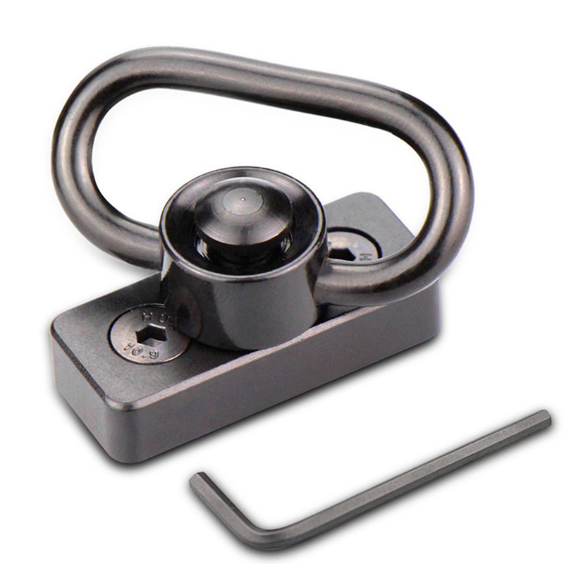Tactical KeyMod Modular Direct Attachment Quick Detach QD Sling Swivel Mount