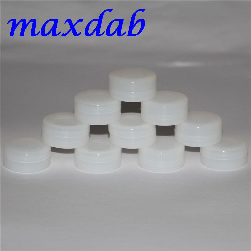 

PROMOTION clear 3ml oil concentrate silicone container for bho oil non sticky mini bho extract silicone dab wax containers rubber slick jars