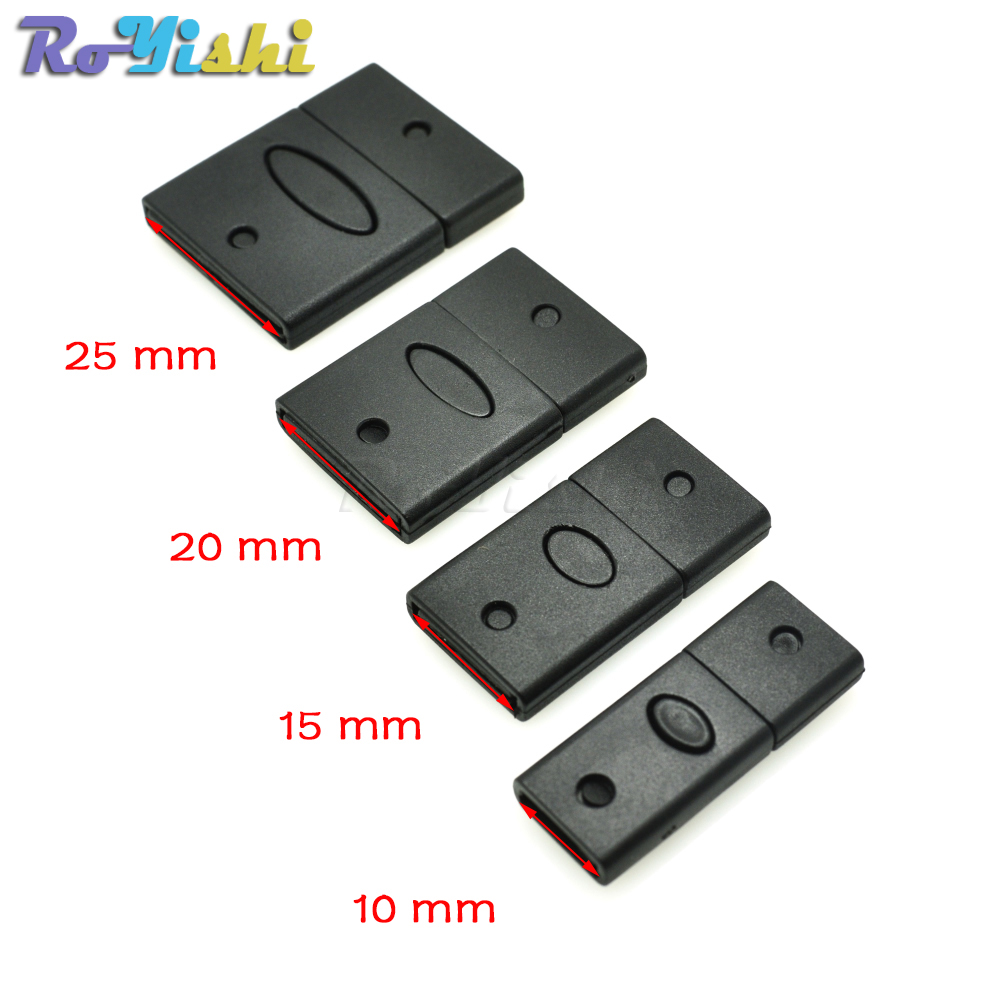 

100pcs/lot Plastic Breakaway Safty Buckles For Neck Strap Lanyard Webbing ID Badge Tag Holder Black