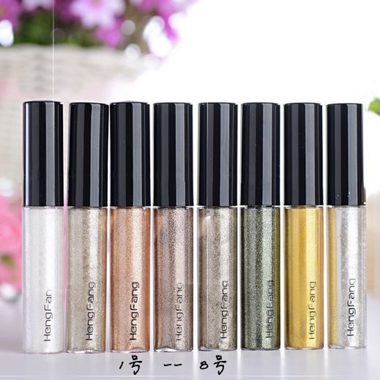 

Shiny Eye Liner Glitter Eyeshadow Liquid Shining Eyeliner Bronzer Gold Shimmer Makeup maquiagem