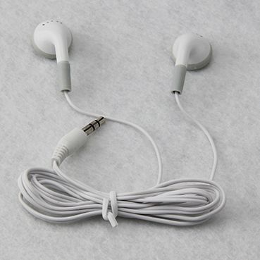 

Fashion in-ear Earphone Headphone 3.5mm For Cell phone iphone Samsung Mp3 Mp4 Mini HD headset 500pcs/lot, White
