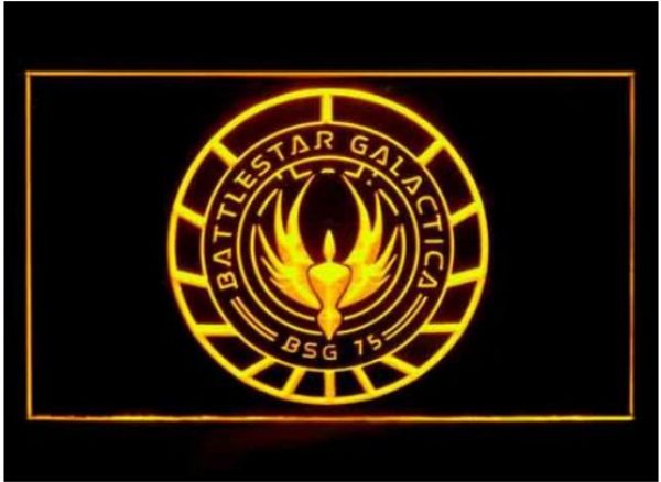 

Battlestar Galactica BSG 75 beer bar pub club 3d signs led neon light sign home decor crafts