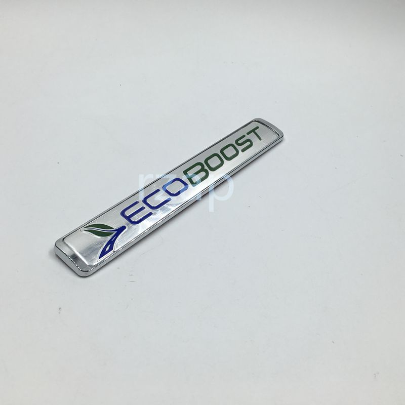 10pcs / lot Ecoboost Eco boost logo emblème de voiture autocollant badge pour Fit for Ford F150 Taurus Mustang