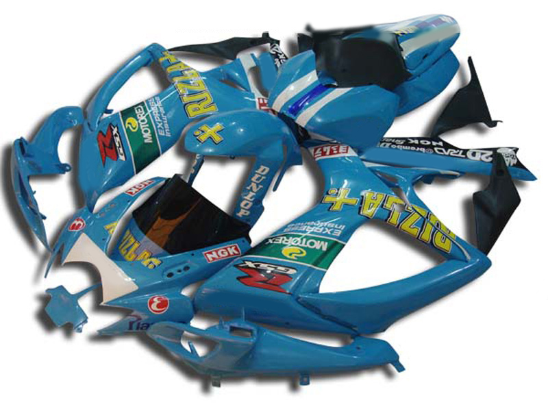 

Motorcycle Fairing body kit for SUZUKI GSXR600 750 2006 2007 GSXR 600 GSXR 750 K6 06 07 ABS Blue Fairings set MN14