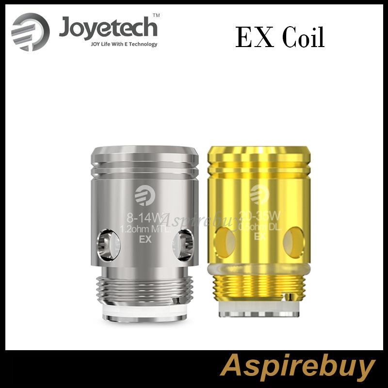 

Joyetech Exceed EX Coil EX 0.5ohm DL Coil EX 1.2ohm MTL Coil for Exceed D22 D19 Vape Pen Kit Vaporizer Atomizer 100% Original