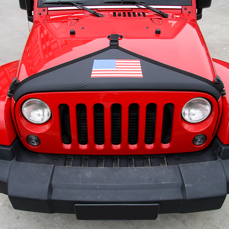 Couverture de décoration protectrice de la voiture de voiture de voiture pour Jeep Wrangler 2007-2017 Accessoires d'intérieur automatique de haut