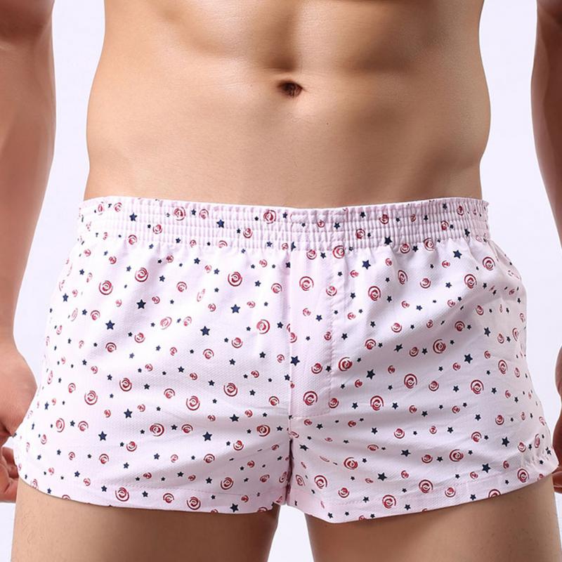 

Men Underwear Boxer Shorts Trunks Slacks Cotton print Men Cueca Boxer Shorts Underwear Printed Men Shorts Underpants, 01