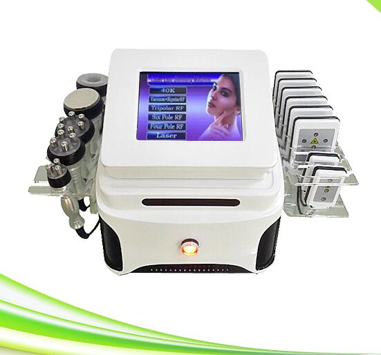 

professional 6 in 1 tripolar rf diode laser slimming ultrasound cavitation machine
