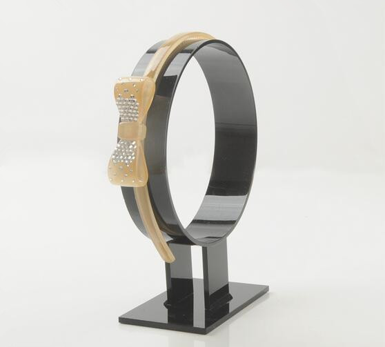 2pcs Hot sale Acrylic hairband headband display holder hairpin display stand hair hoop jewlery display rack headphone Showcase-image-404081486