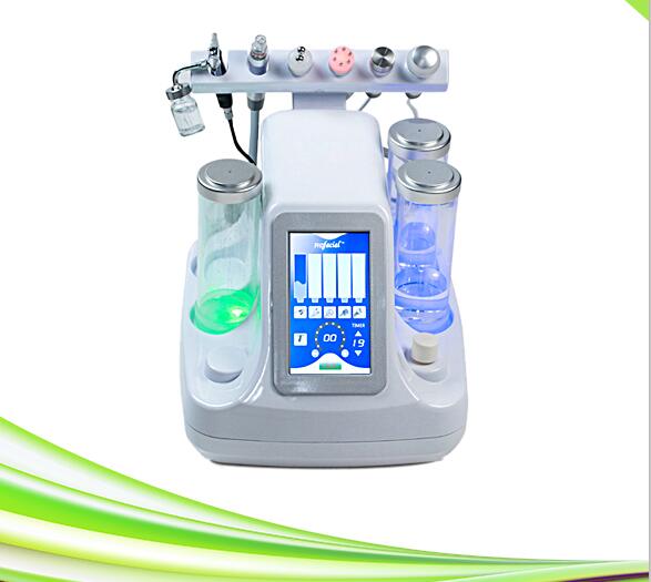 

6 in 1 facial ultrasoinic rf microcurrent face lift diamond dermabrasion machine skin care water diamond dermabrasion machine