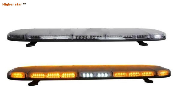 

Higher star DC12/24V 1.2m Led emergency lightbar,traffic warning lightbar for police ambulance fire truck,waterproof, All blue