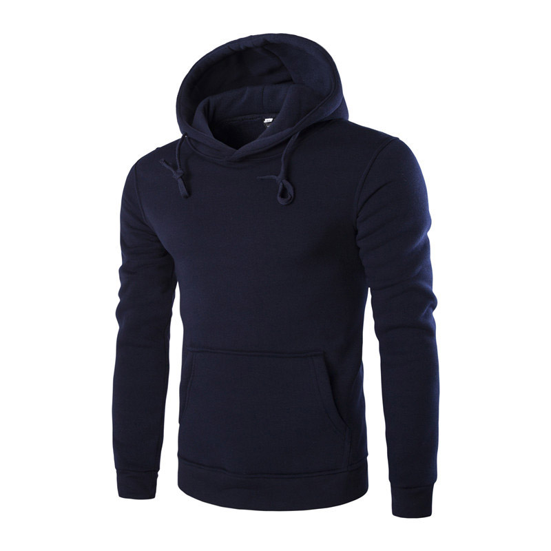 Gros-Mode 2016 Coton À Manches Longues Hoodies Hommes Casual Sportswear Homme Sweat À Capuche Six Couleurs Slim Fit Survêtement M-XXL