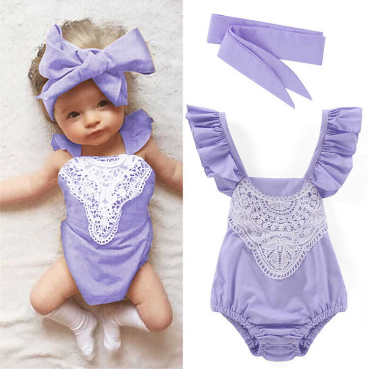 

Newborn 2017 INS Baby Boys Rompers Costumes Lovely Child Letters Printed Jumpsuit One-piece Romper Cotton hight quality free shipping, Purple
