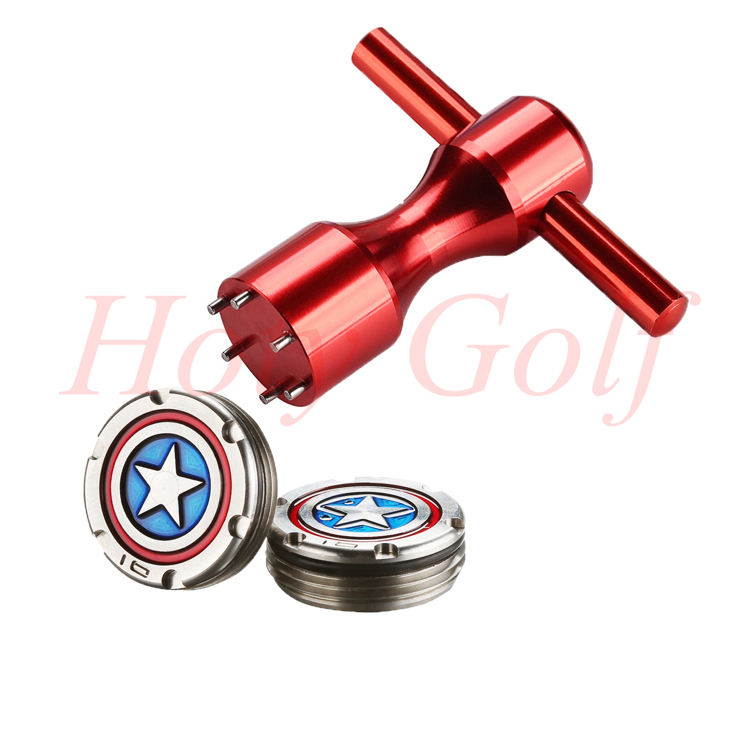 

2pcs 10g Golf Custom Weights & Red Wrench For TIT Sc Cameron Putters