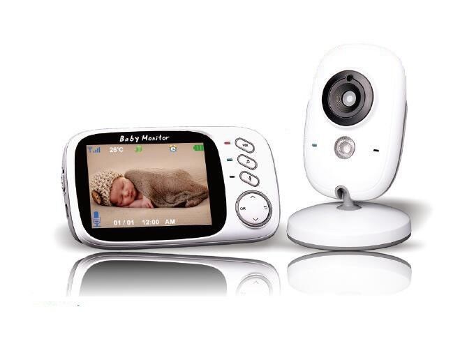 

3.2" 2.4GHZ Wireless Video Baby Monitor VOX Intercom Night Vision Digital Camera