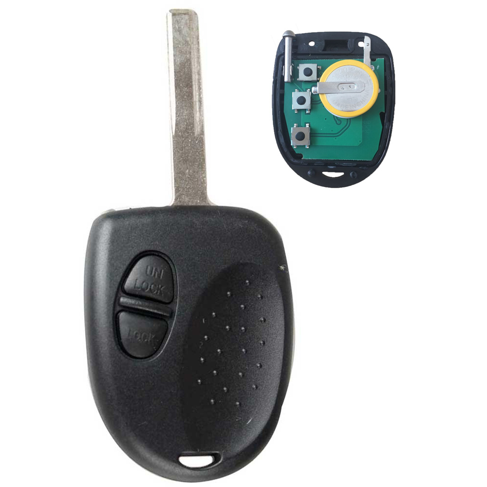 

Guaranteed 100% 2Button Car Holden Key Commodore Car Remote Complete Chip Free Shipping, Black