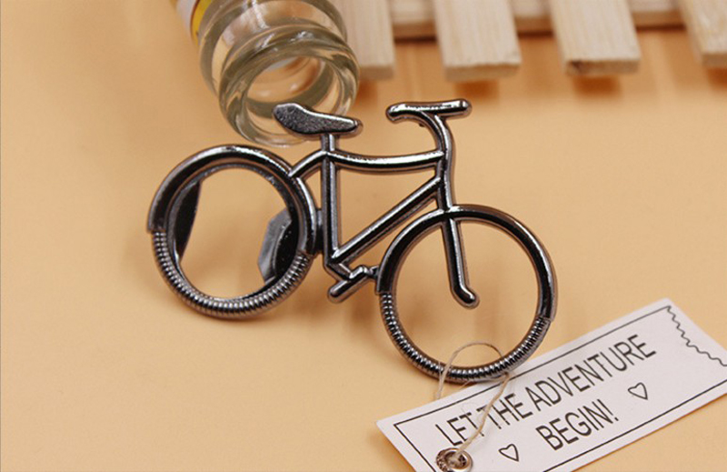 2017 Hot Sell Creative Mignon Vélo Vélo Vélo Vélo Botteuse à vélo Ouvre-clés Porte-clés Porte-clés pour motard