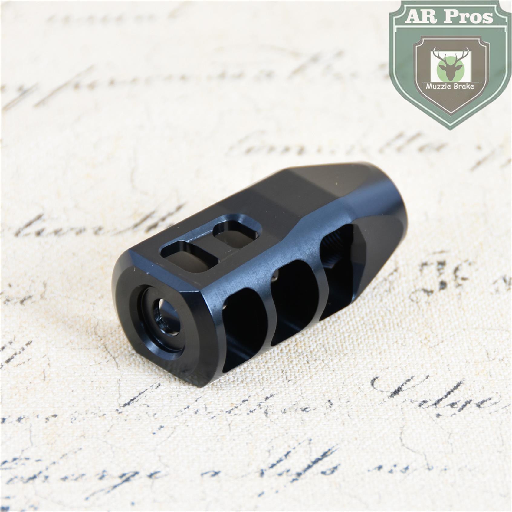 

.308 5/8x24UNEF Threads Muzzle Brake Superior Recoil Management, Customize