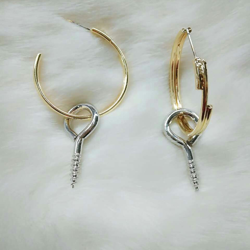 Clip de boucle d/'oreille en cartilage spiralé Clous de manchette Tremella