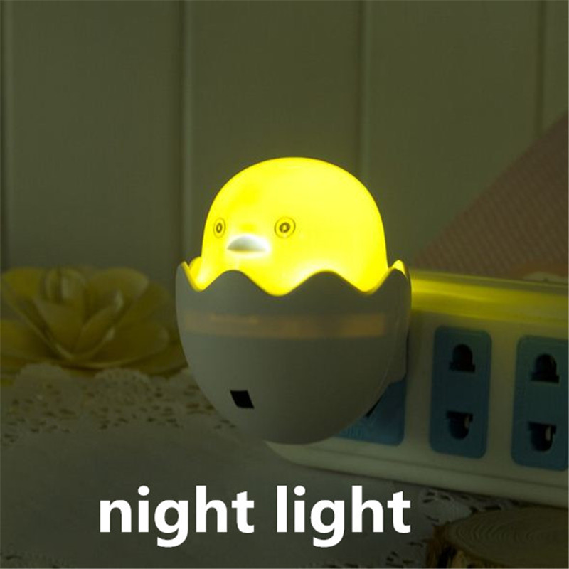 

Creative chicken wall lamp light LED wall lighting Mini Night Light Changing LED Night Light Lamp Home Room Decorations kid415