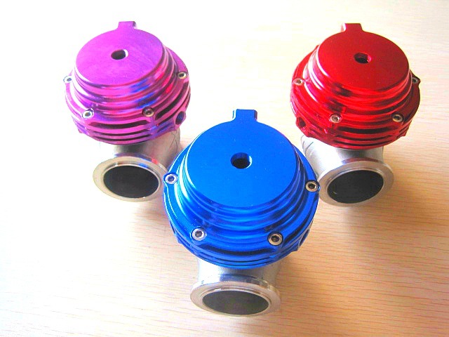 

New Turbo Wastegate Waste Gate Water Cooled external turbo red/blue/black/Purple With Flange and Hardware Waste Gate stocked (7-9 PSI)